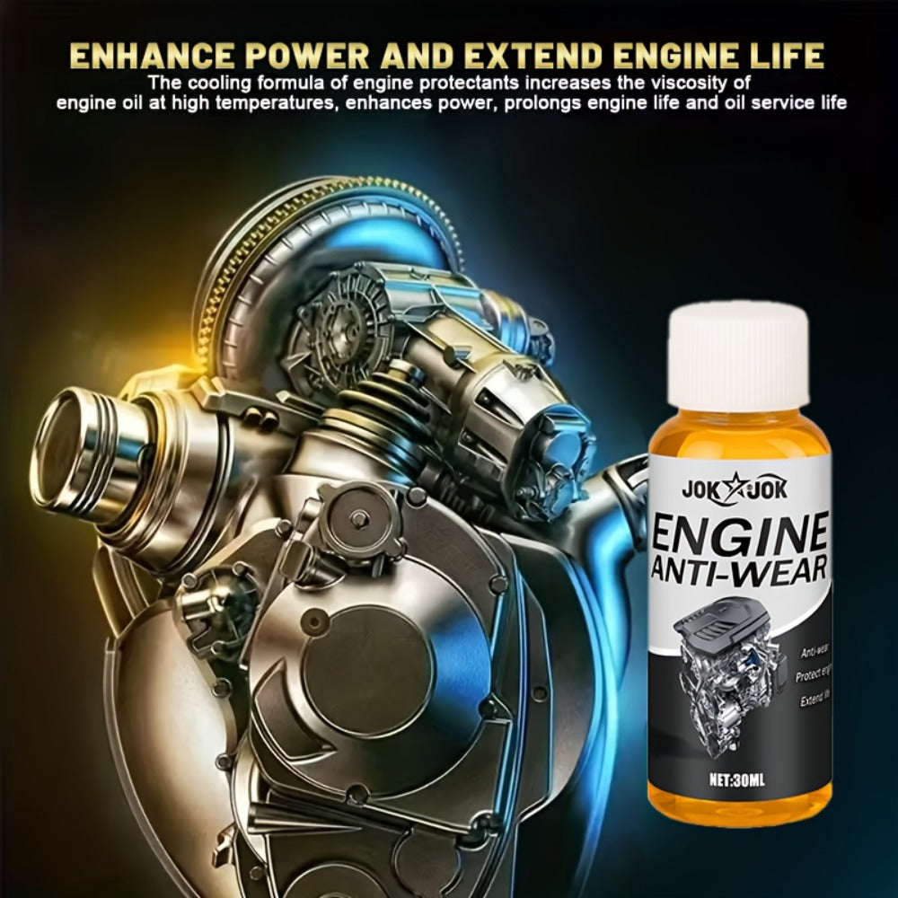 Engine Protection Synergist 30ml – Anti-Noise Anti-Vibration Fuel Saving Engine Oil Additive, Reduces Engine Wear & Vibration