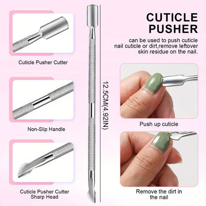 36-Color Polygel Nail Extension Kit with LED UV Lamp, Complete Poly Gel Starter Set with Dual Forms, Slip