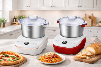 Electric Dough Maker 7Qt with Fermentation Function - 250W Dough Kneading Machine, 304 Stainless Steel Bowl