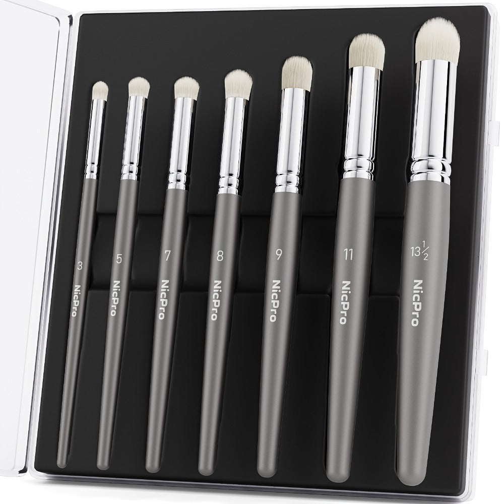 Dry Brush Set for Miniature Painting 7 Sizes, Professional Drybrush Kit with the Listed Color, Size or Set Options for Everyday Use