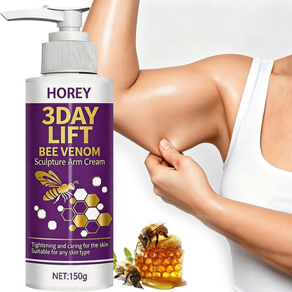 Bee Venom Firming Cream 150g – 3-Day Skin Tightening & Lifting Body Sculpting Lotion for Loose Sagging Arms, Belly, Thighs & Buttocks