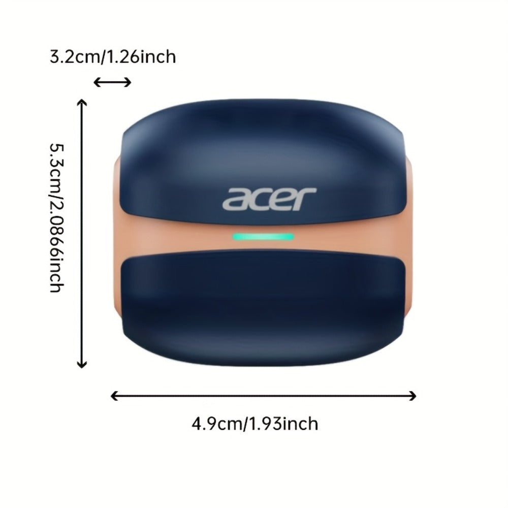 ANC Wireless Earbuds Acer Official TWS In-Ear Active Noise Cancellation Spatial Audio for Bedside Audio, Alarms and Room Entertainment