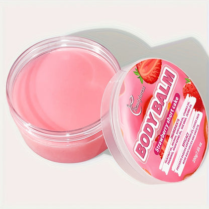 Body Butter Cream 200g Shea Butter Vitamin C Glycerin – Deep Moisturizing Body Glaze for Dry Skin Long-Lasting Hydration Hypoallergenic