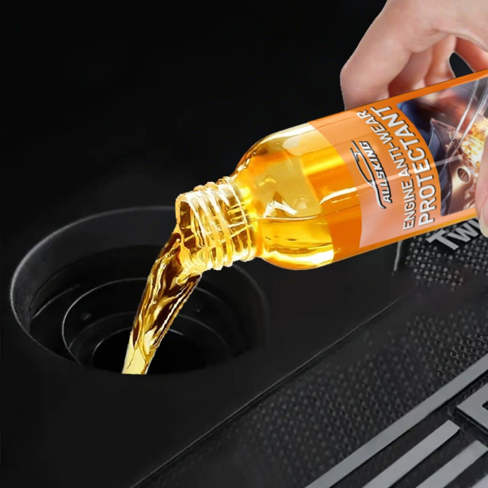 Engine Anti-Wear Protection Fluid 100ml – Cylinder Block Restoration Agent, Reduces Engine Noise, Prevents Wear, Seals Micro-Cracks