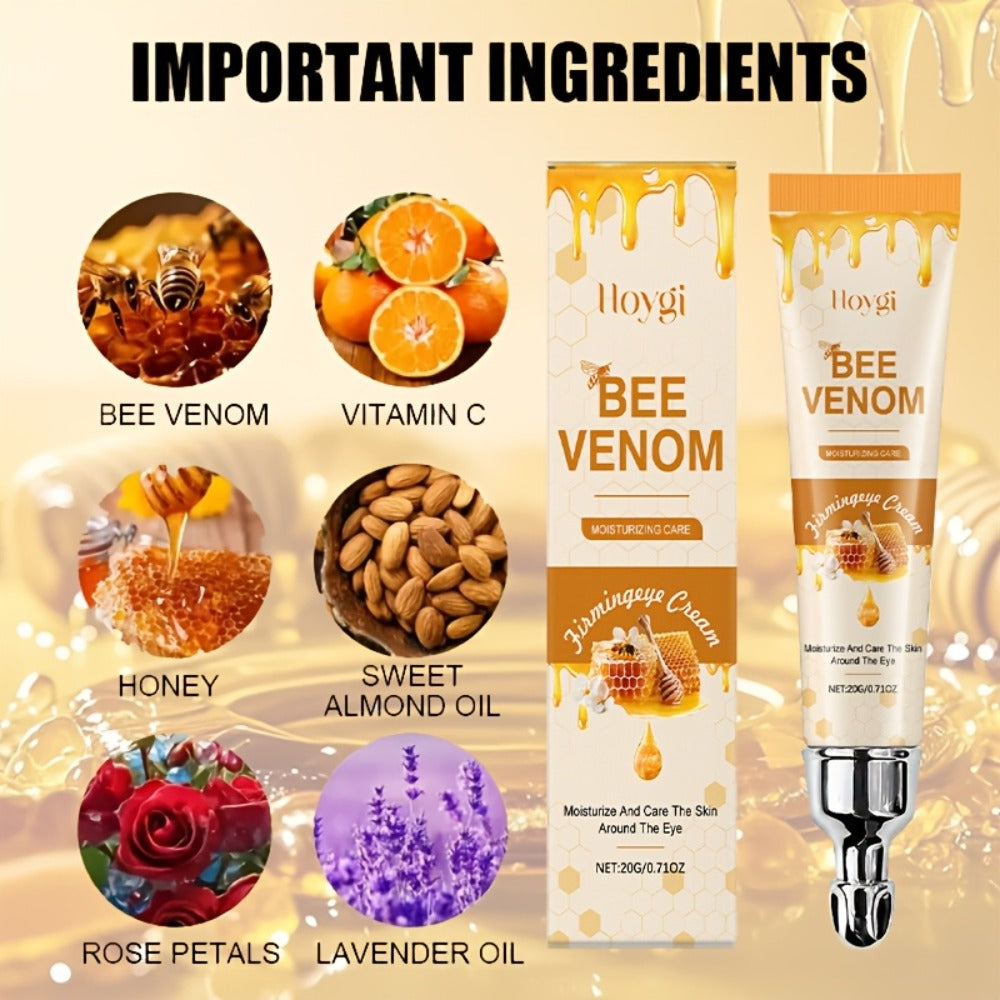 Eye Lifting Gel 2 Pack, Bee Venom Instant & Tightening Eye Cream, 60-Second Lift for Fine Lines, Dark Circles & Puffiness