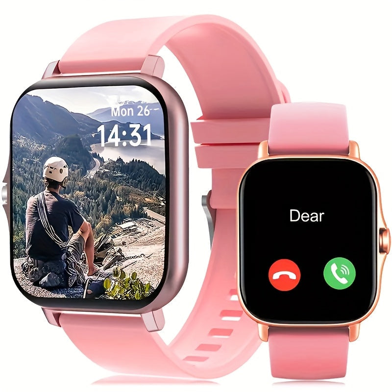 Smartwatch Bluetooth Calling with 1.83" Full Touch Screen, Multiple Sport Modes, Music Control & Sedentary Reminder – Fitness Tracker