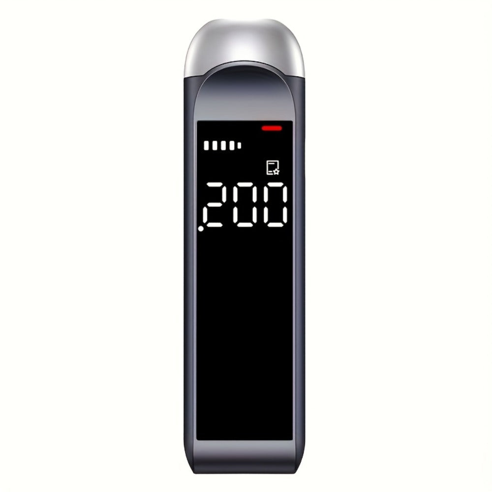 Rechargeable Breathalyzer Alcohol Tester, Professional Digital Breath Alcohol Detector, Portable Personal Breathalyzer with LCD Display
