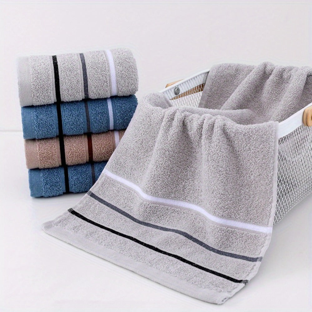 Washcloths 2 Pack Premium Soft Absorbent 102GSM Knit Fabric Face Towels Quick Dry Multipurpose Bath Washcloths for Body Face Kitchen Random