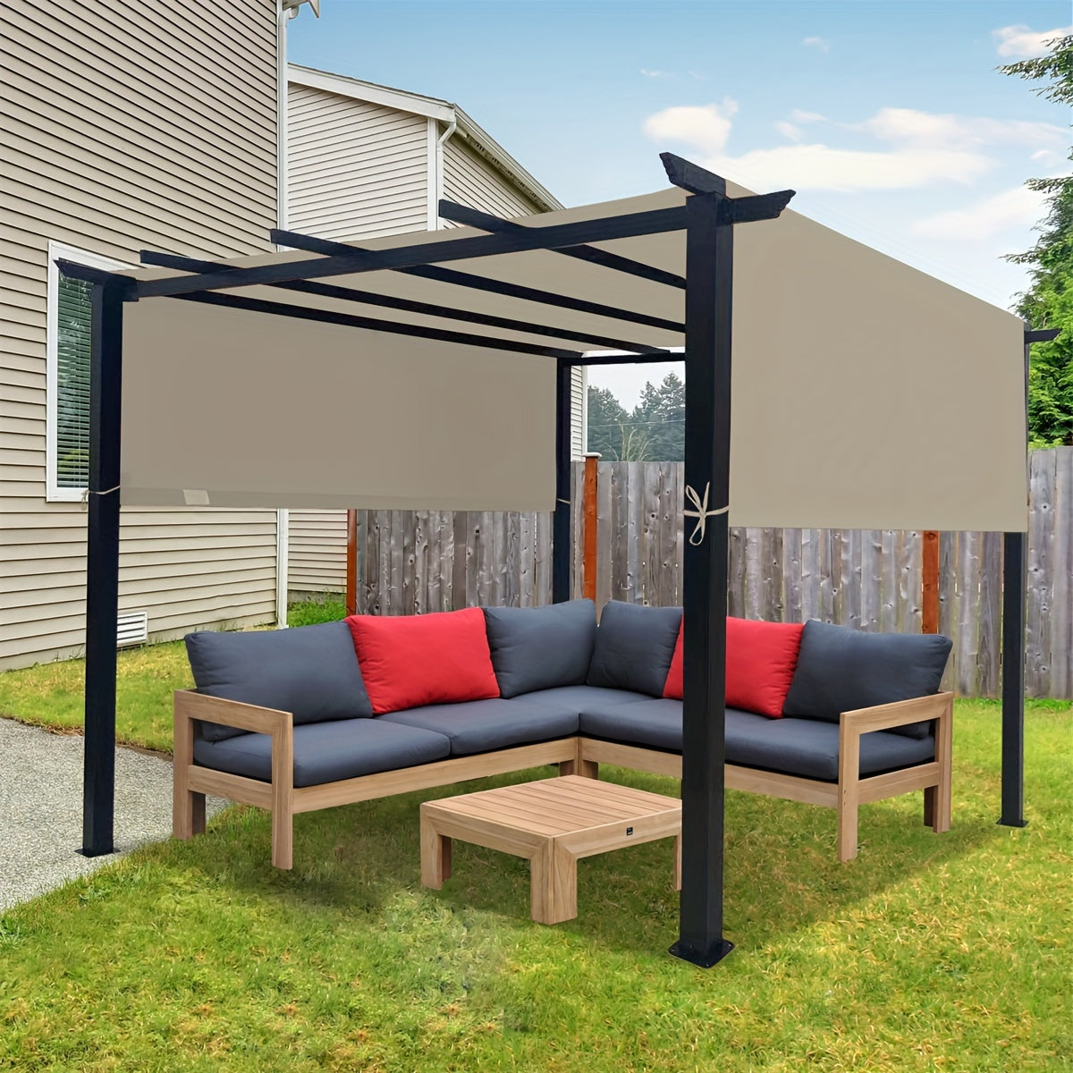 Pergola Replacement Canopy Panel UV Sun Protection | Patio Shade Cover