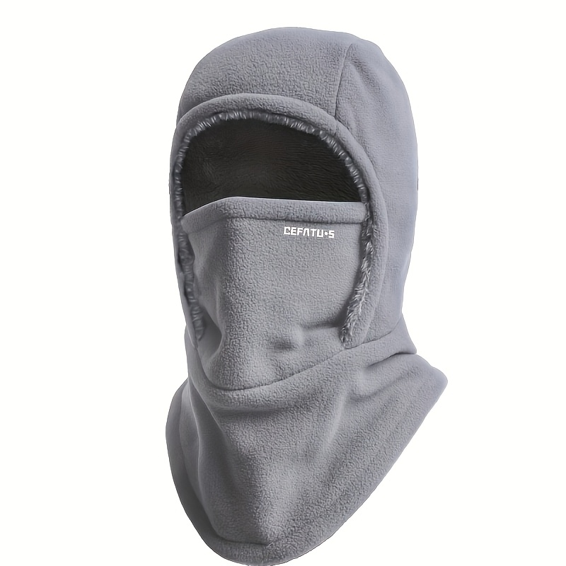 Winter Balaclava Hat with Neck Mask & Ear Protection – Windproof Face-Fit Knit Ski Mask for Men & Women, Thermal Head Cover for Cycling