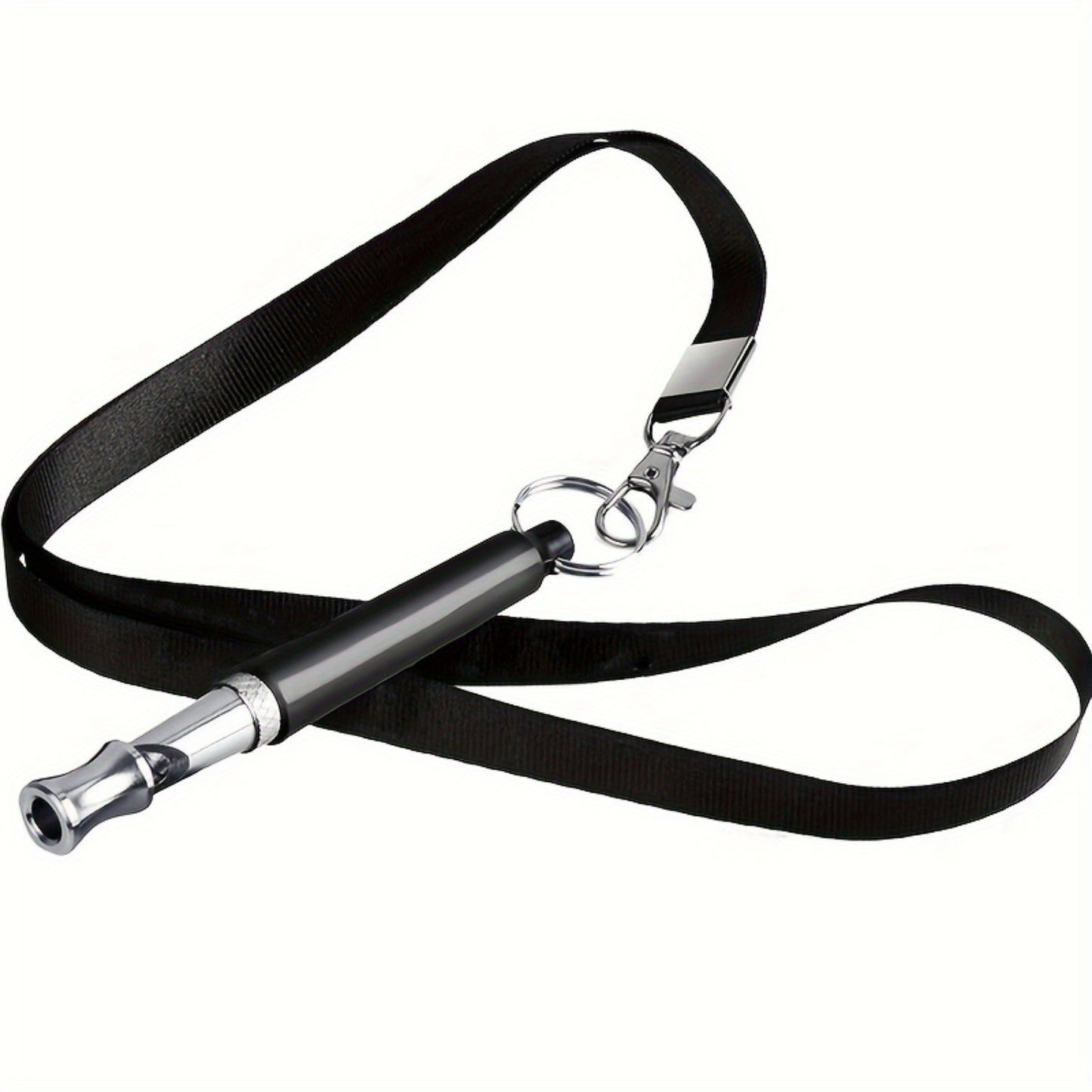 Dog Whistle Ultrasonic Adjustable 6-Pack – High-Frequency Recall Training Whistle with Tether, Stop Barking & Train Dogs of All Breeds