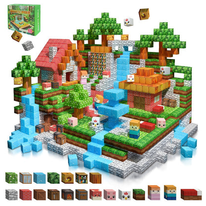 Magnetic Blocks STEM Building Toys for Kids 48/54/64/100/102/108pcs, Sensory Magnetic Tiles Set for Boys Girls Ages 3 4 5 6 7 8 9 10