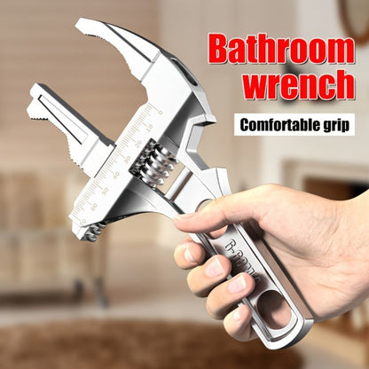 Bathroom Wrench Tool Multifunctional, Adjustable Double-Ended Open-End Wrench for Sink, Faucet, Water Pipe & Heating Repair