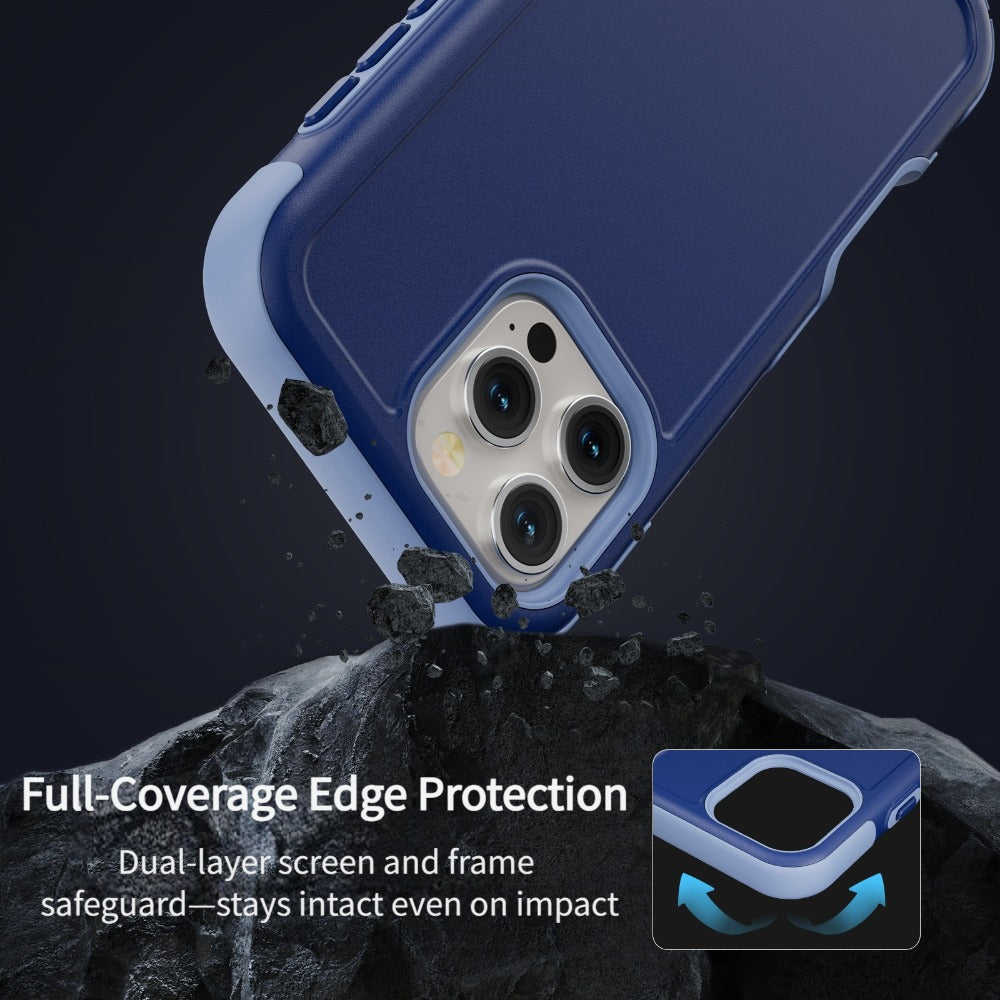 3-Layer Warrior Armor iPhone Case Full Body Shockproof Drop Protection Lining Built-In Dust Plug for an Everyday Personal Care Routine