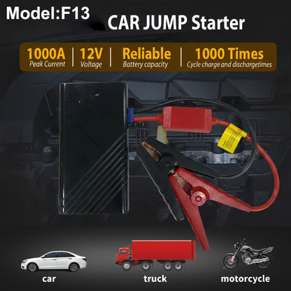 12V Jump Starter with F07, F13, F19 or F03 Black Model Options, Digital Display, LED Light and USB Connections