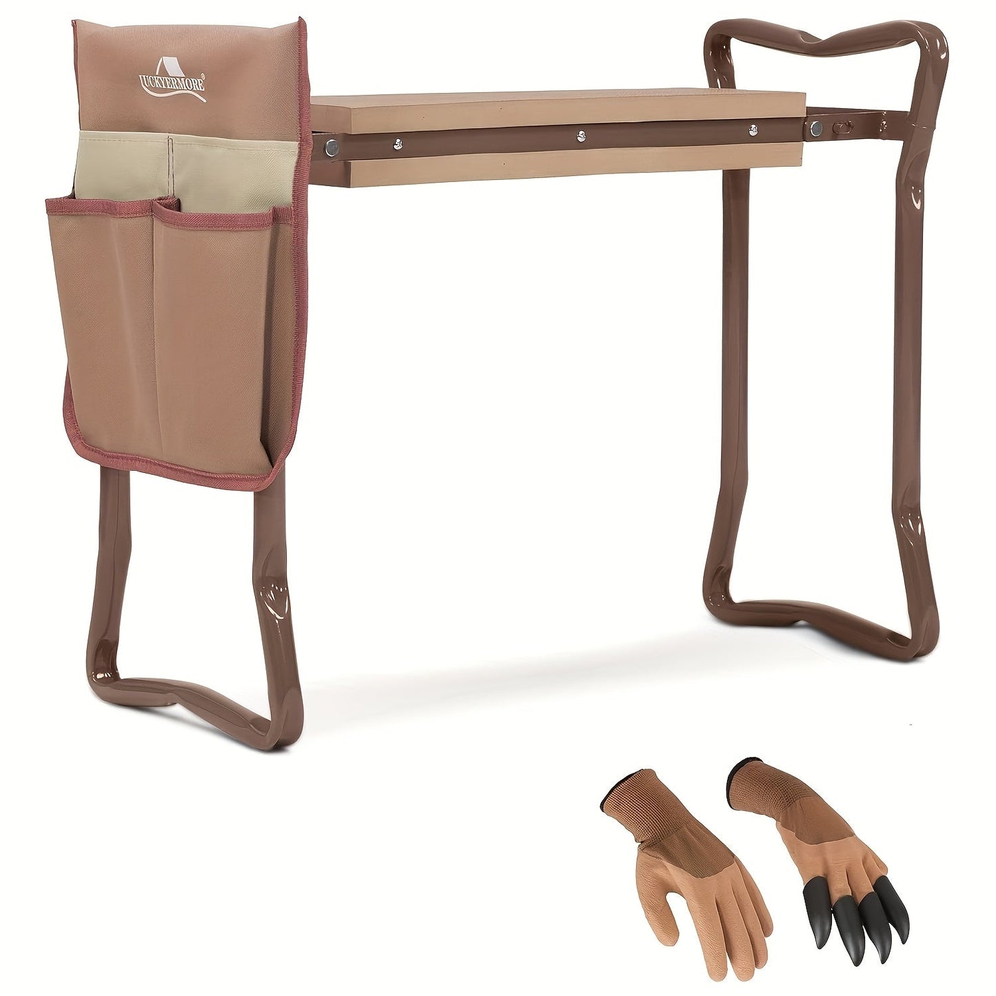 Garden Kneeler and Seat, for Garden, Patio and Yard Use, with the Listed Configuration, for Everyday Use and Organized Storage
