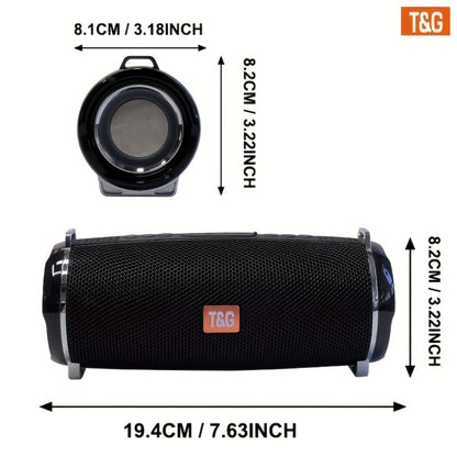 Bluetooth Speaker T&G TG192 with 2400mAh Battery, IPX4 Rating, RGB Breathing Light and Five Color Options