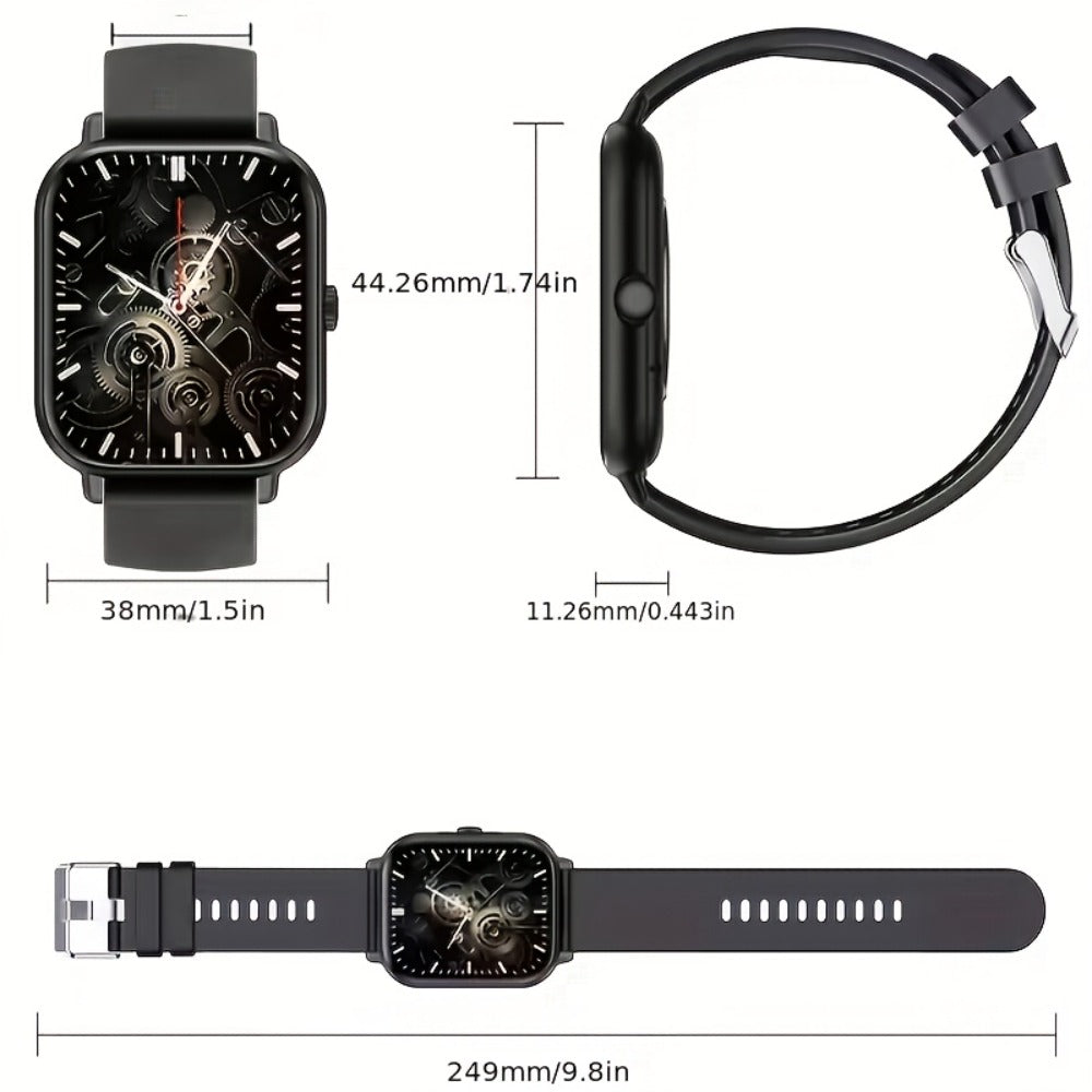 Smart Glasses and Full-Touch Smartwatch Bundle with Multi-Language Photo Translation, Calls and Music