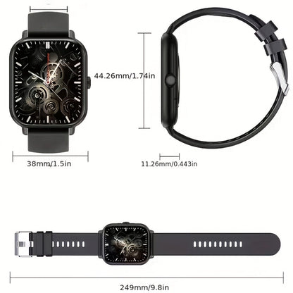 Smart Glasses and Full-Touch Smartwatch Bundle with Multi-Language Photo Translation, Calls and Music