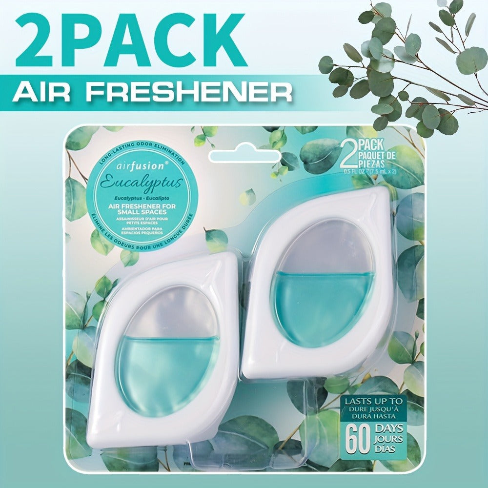 Air Freshener Odor Eliminator for Home Closet Bathroom Pets Small Space 0.25oz Up to 30 Days 6 Scents Eucalyptus Lavender Hawaiian Peach
