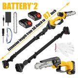 6-inch yellow battery*2 (Max 87 in)