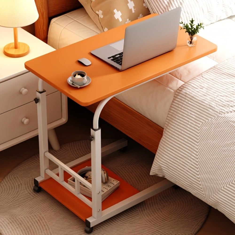 Bedside Table with Wheels Adjustable Height – Multi-Style Nursing Care Table for Elderly & Patients | Single & 3-Tier Rolling Overbed Dining