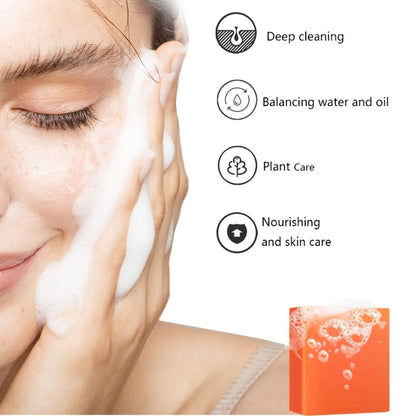 Kojic Acid Brightening Bar Soap 6-Pack – Rose Extract & Glycerin Formula for Dark Spots, Oil Control & Even Skin Tone | Moisturizing Gentle
