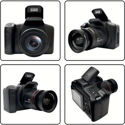 Compact Vlog Camera 1080P FHD – MARVUE Digital Camera with 2.4-Inch LCD Screen, Long-Lasting Battery, 16x Digital Zoom