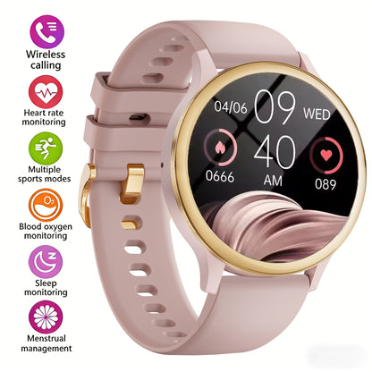Flashlight Compass Outdoor Smartwatch for Men 100+ Sport Modes Sleep Monitor Pedometer Calorie Tracker for a Home Lash Beauty Routine