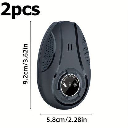 Electronic Pest Repeller, Soundwave Variable Frequency Insect for Home, Shop & Warehouse, Repels Mosquitoes