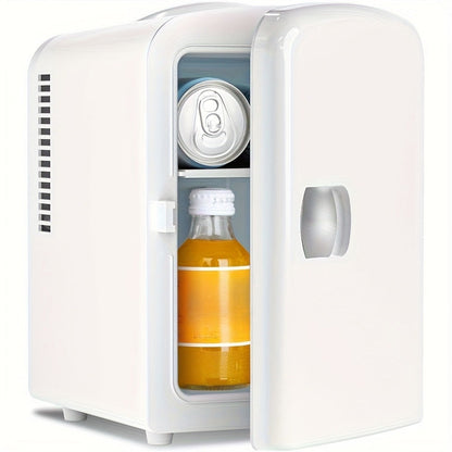 Mini Fridge Skincare Refrigerator 1.06 Gallon Portable - Mini Freezer for Bedroom Dorm Office