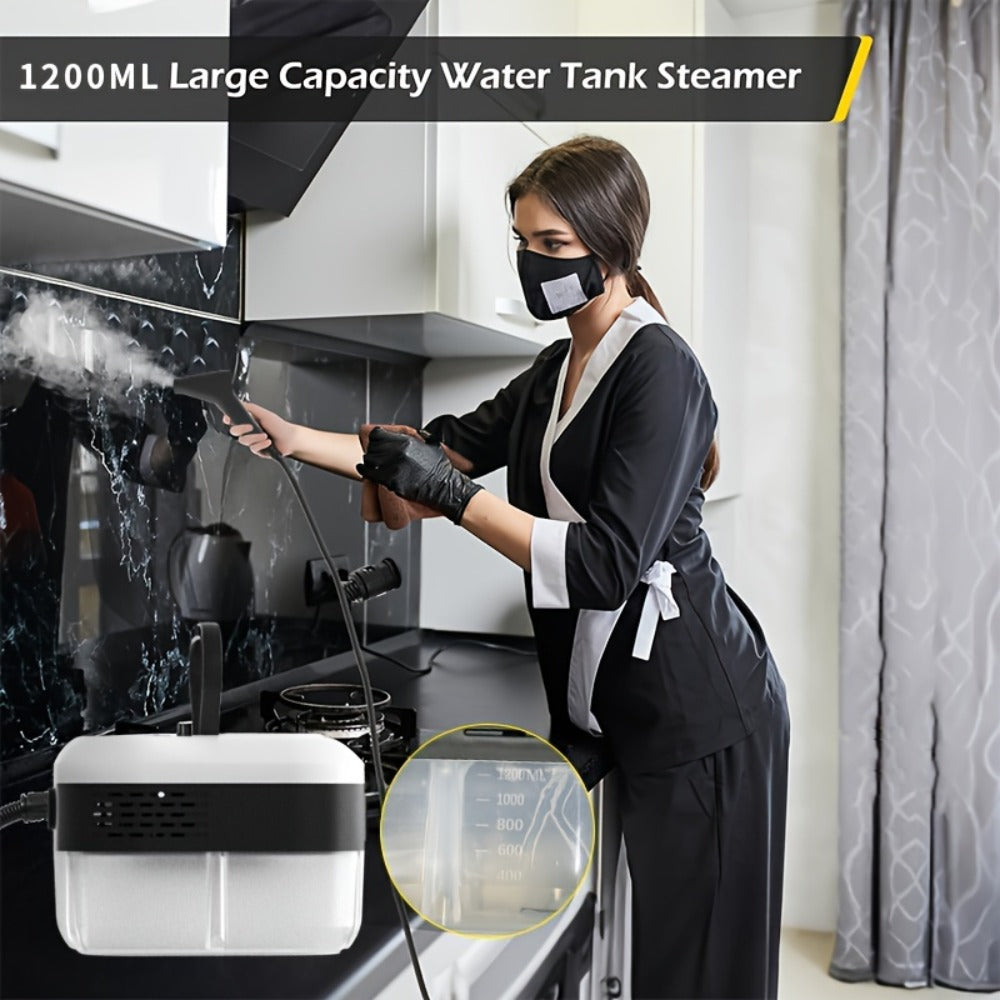 High Temperature Steam Cleaner Handheld Carpet Cleaner High Pressure for Kitchen Grease Sofa Air Conditioner Washing Machine Tile Grout Easy