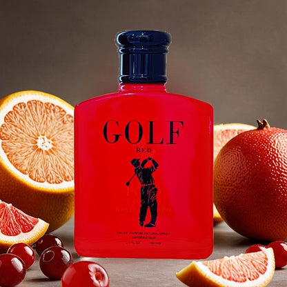 Men's Perfume Red Intense Eau de Parfum 3.4 oz with Cranberry, Grapefruit and Lemon Aroma Notes