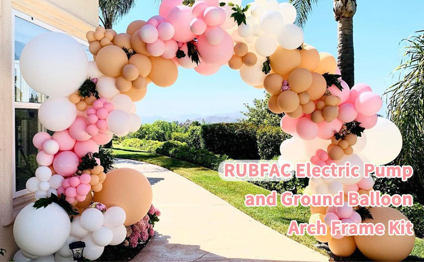 Balloon Arch Kit Stand Set with Water-Fillable Base, Adjustable 9FT Tall 10FT Wide Balloon Column Stand for Wedding Birthday Party Christmas