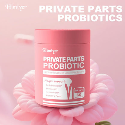 Women's Probiotic Capsules with Lactobacillus Acidophilus & Rhamnosus for Intimate Flora Balance