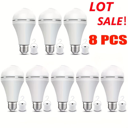 Rechargeable Emergency LED Light Bulb 12W 1100 Lumens 96W Equivalent with 800mAh Battery Backup