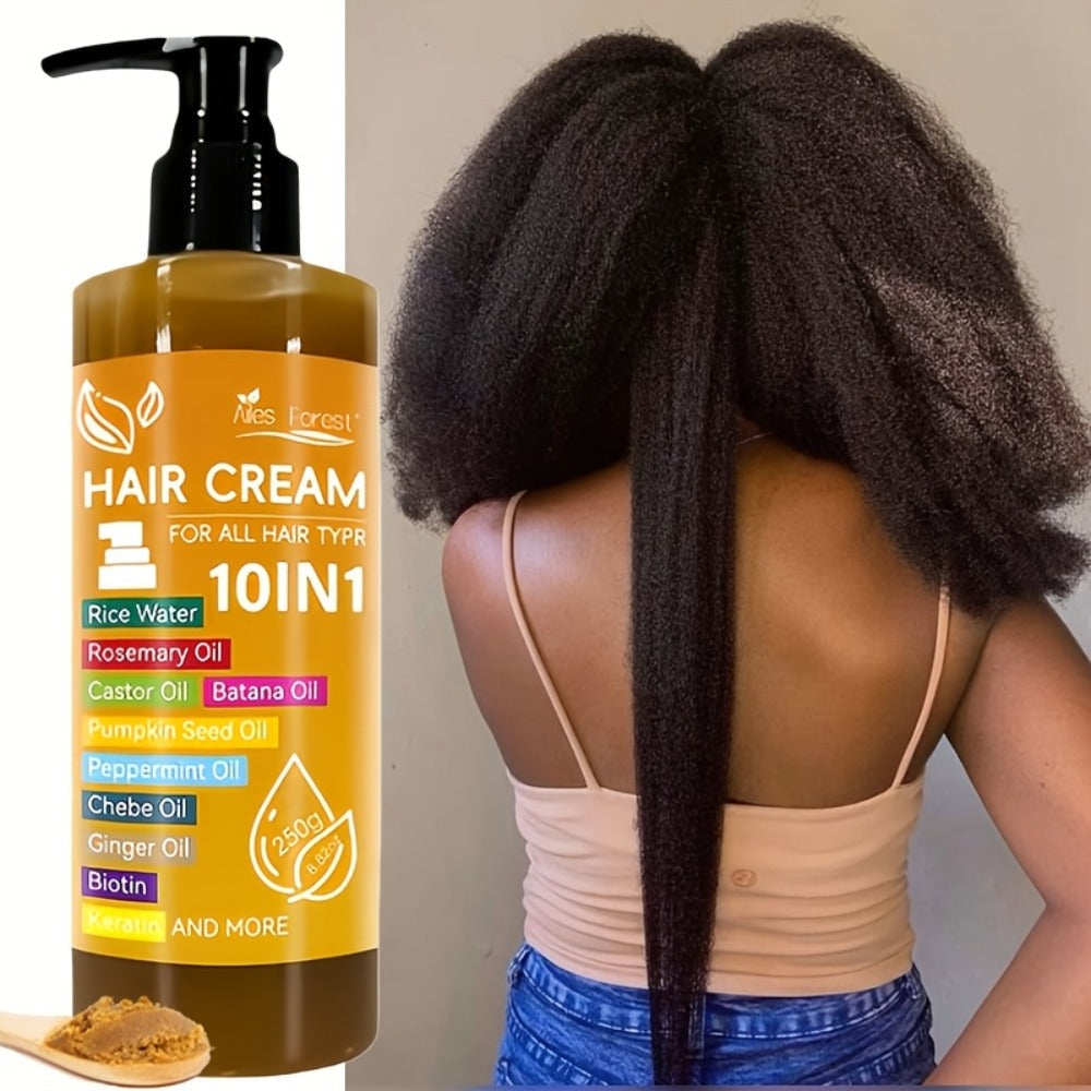 10-in-1 Hair Essence High Permeability Hair Care Film, Batana Rosemary Castor Oil Biotin & Keratin
