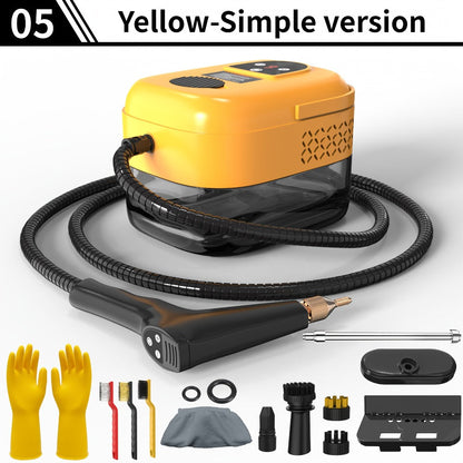 High Temperature Steam Cleaner Handheld Carpet Cleaner High Pressure for Kitchen Grease Sofa Air Conditioner Washing Machine Tile Grout Easy