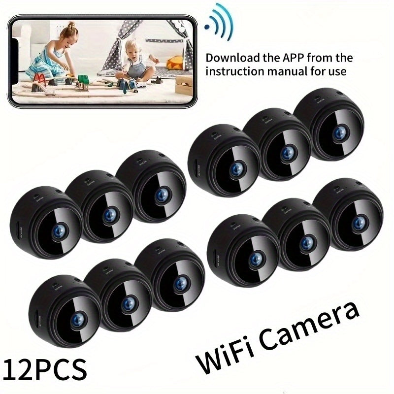 Battery Powered WiFi Security Camera 1080P Multi-Pack, Wireless Indoor Outdoor Home Surveillance System