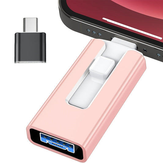 Photo Stick 256GB for iPhone iPad for a Home Lash Beauty Routine, with the Listed Configuration
