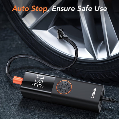 Tire Inflator Air Compressor 150PSI 12V DC Corded with LCD Display, Auto Shut-Off, 4 Preset Modes