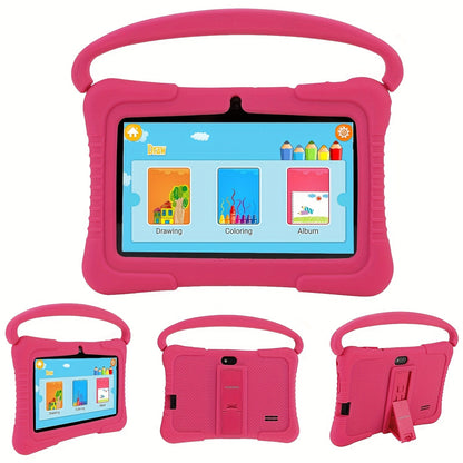 Kids Tablet 7 Inch with 2GB RAM, 16GB or 32GB Built-In Storage, 1TB Expansion Support and Silicone Case