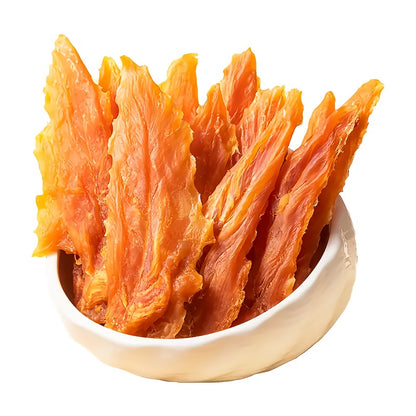 Chicken Jerky Dog Treats – Dried Chicken for Dogs, High Protein Easy to Digest, Long Lasting Training Reward Snacks