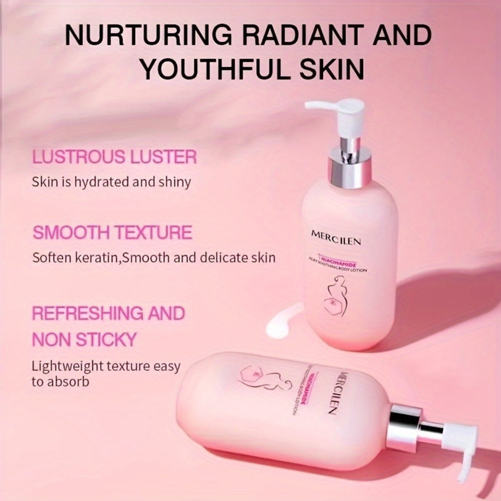 Niacinamide Body Lotion 8.45oz – Silky Moisturizing Formula Deep Hydration Brightening Smooth Skin Feel Lightweight Non-Greasy All Skin