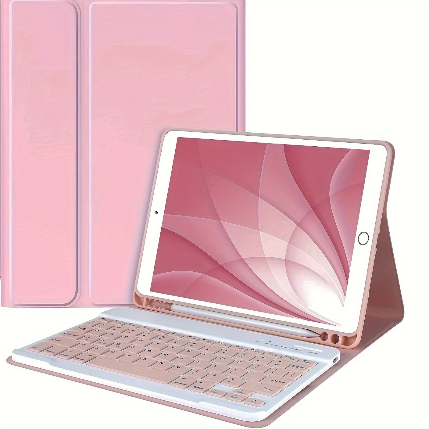 iPad Detachable Magnetic Keyboard with Touchpad, Compatible with iPad Air 11 M2 2024, iPad Pro 11"