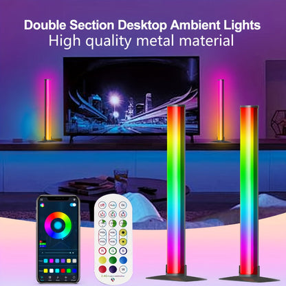 RGBIC Atmosphere Light with Music Sync - Desktop Ambient Light, App & Remote Control, Alloy Body