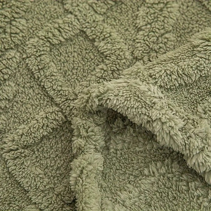 3D Plush Dense Weave Fleece Blanket, Ultra- Throw for Bed, Couch, Travel & Outdoor, Air-Conditioning Friendly