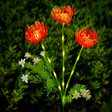 2 Pcs/set red shore flower