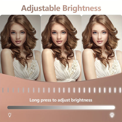 Vanity Mirror with Lights and 5X Magnifying Spotlight, for Makeup, Travel and Everyday Vanity Use