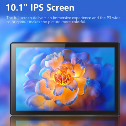 Android Tablet 10.1-Inch CRELANDER with Android 13, 4G LTE, Deca-Core CPU and 128GB Internal Storage